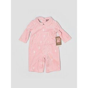 New Baby Girl Gala Sweet & Juicy Couture Velour All Over Scotty Size 3 Months